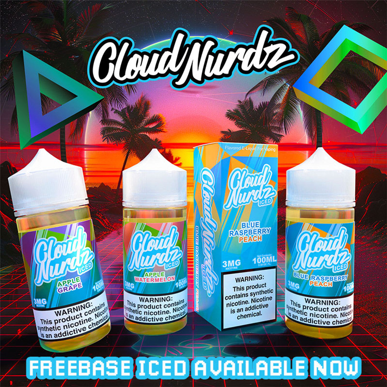 Cloud Nurdz Freebase E-Liquid
